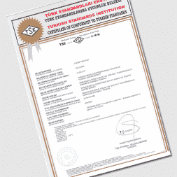 TSE Certificate Of Conformity